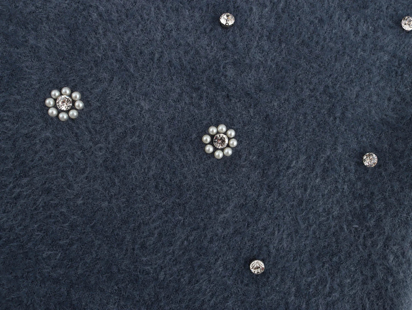 Feline™ | Elegante Winterjurk met Luxe Parel Details