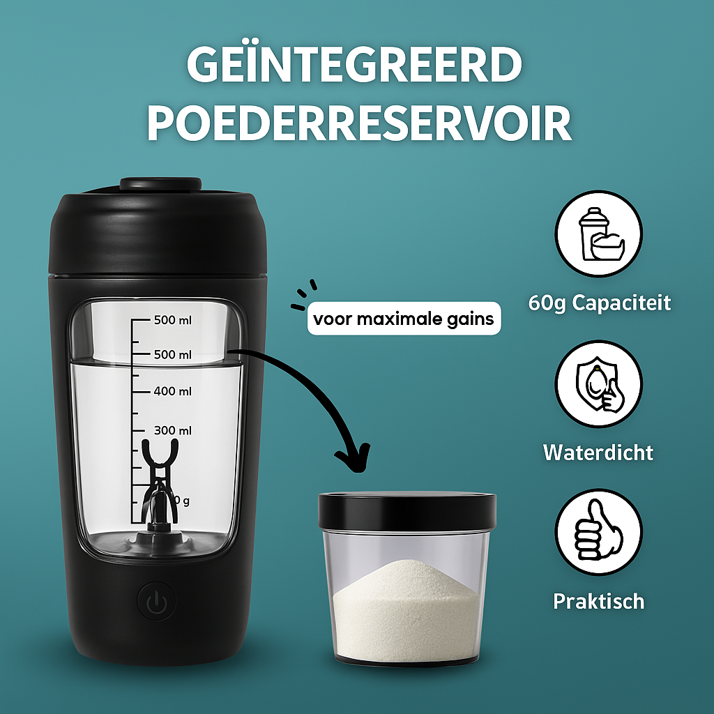 ShakePro™ | Jouw Klontvrije Shake in 10 Seconde