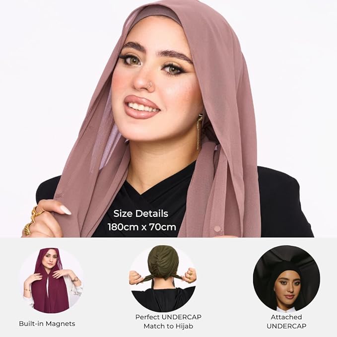 Laila™ | Magnetische Instant Hijab