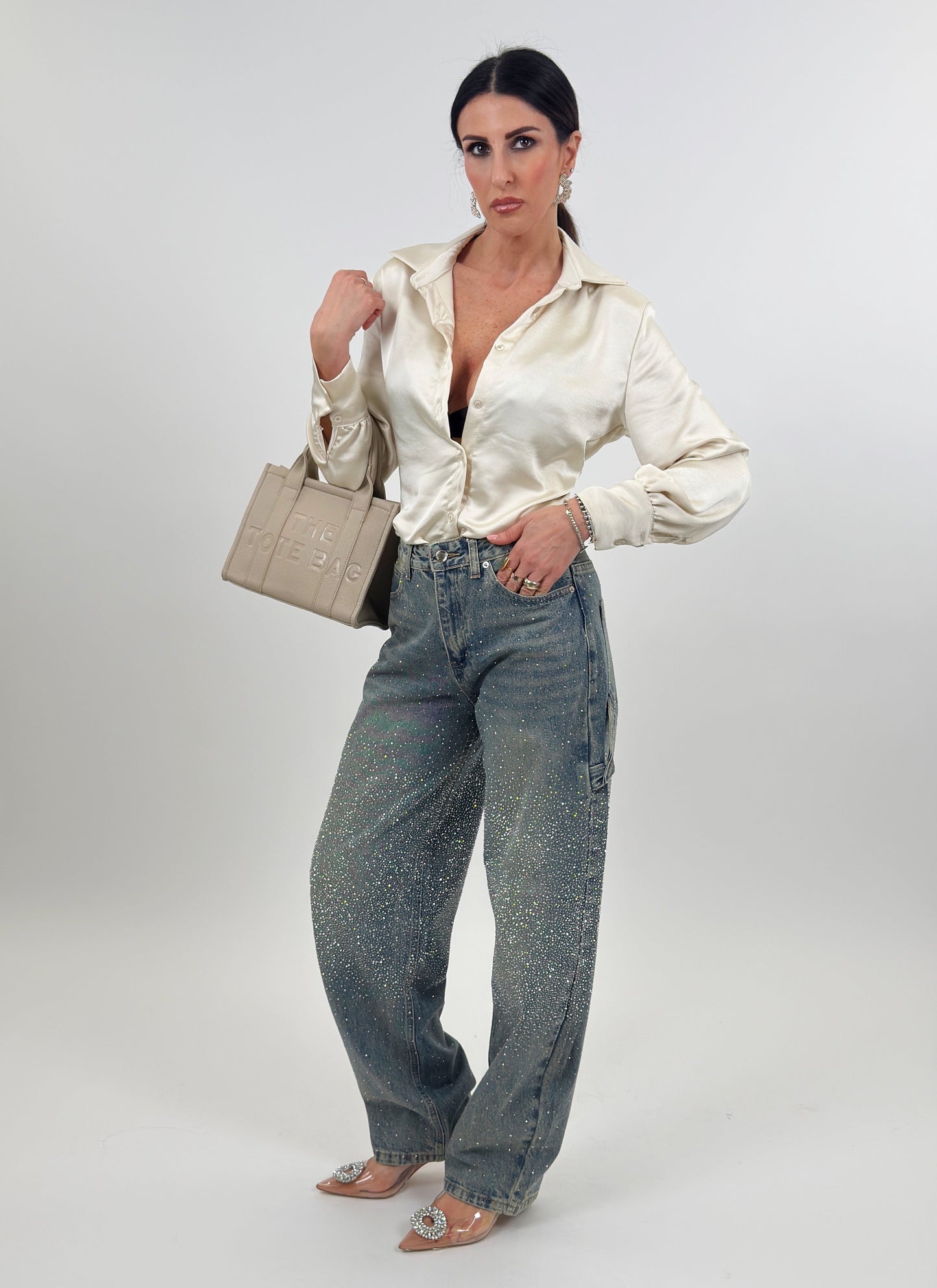 Chanel™ | Sparkling Balloon Jeans