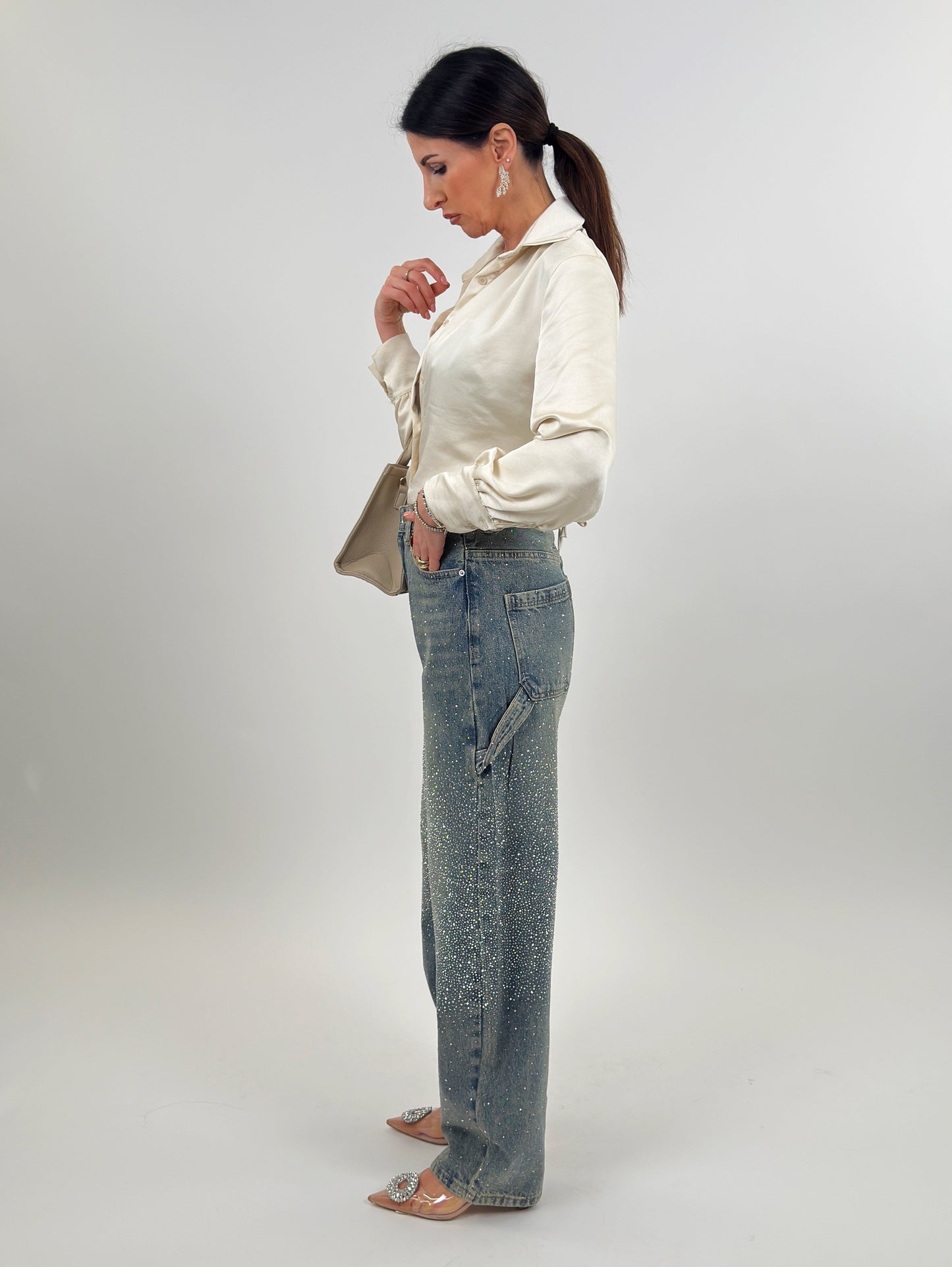 Chanel™ | Sparkling Balloon Jeans