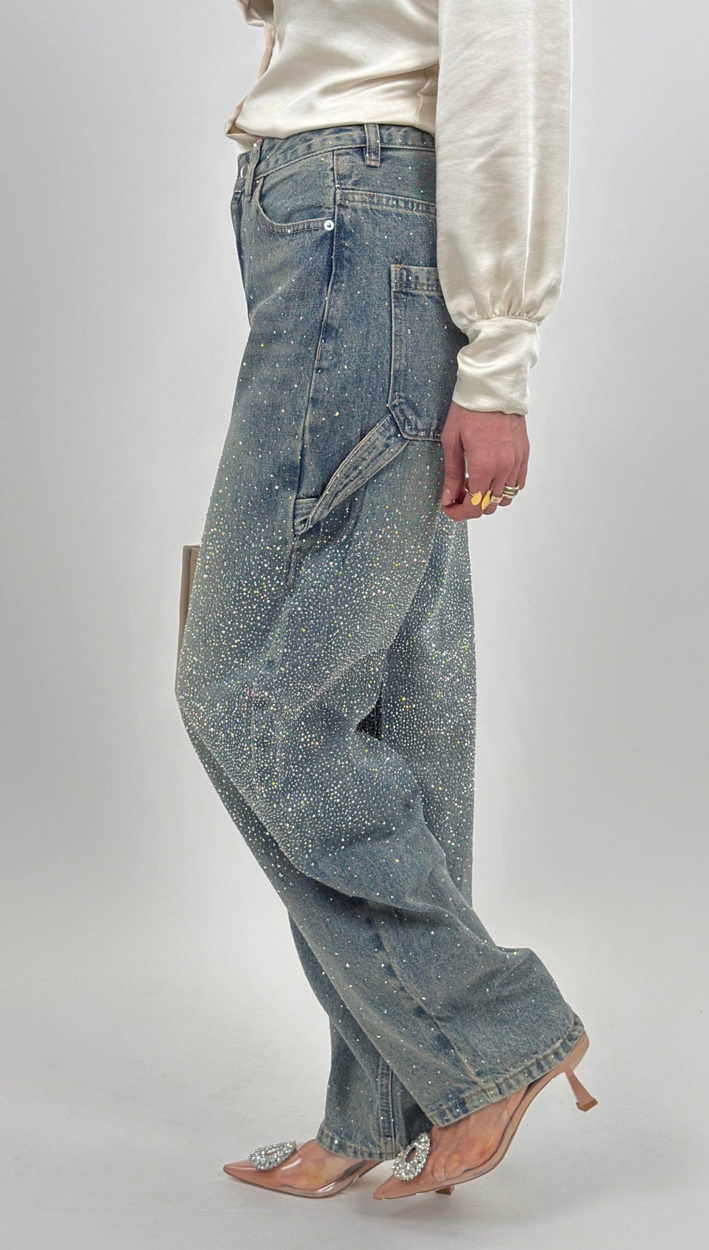 Chanel™ | Sparkling Balloon Jeans