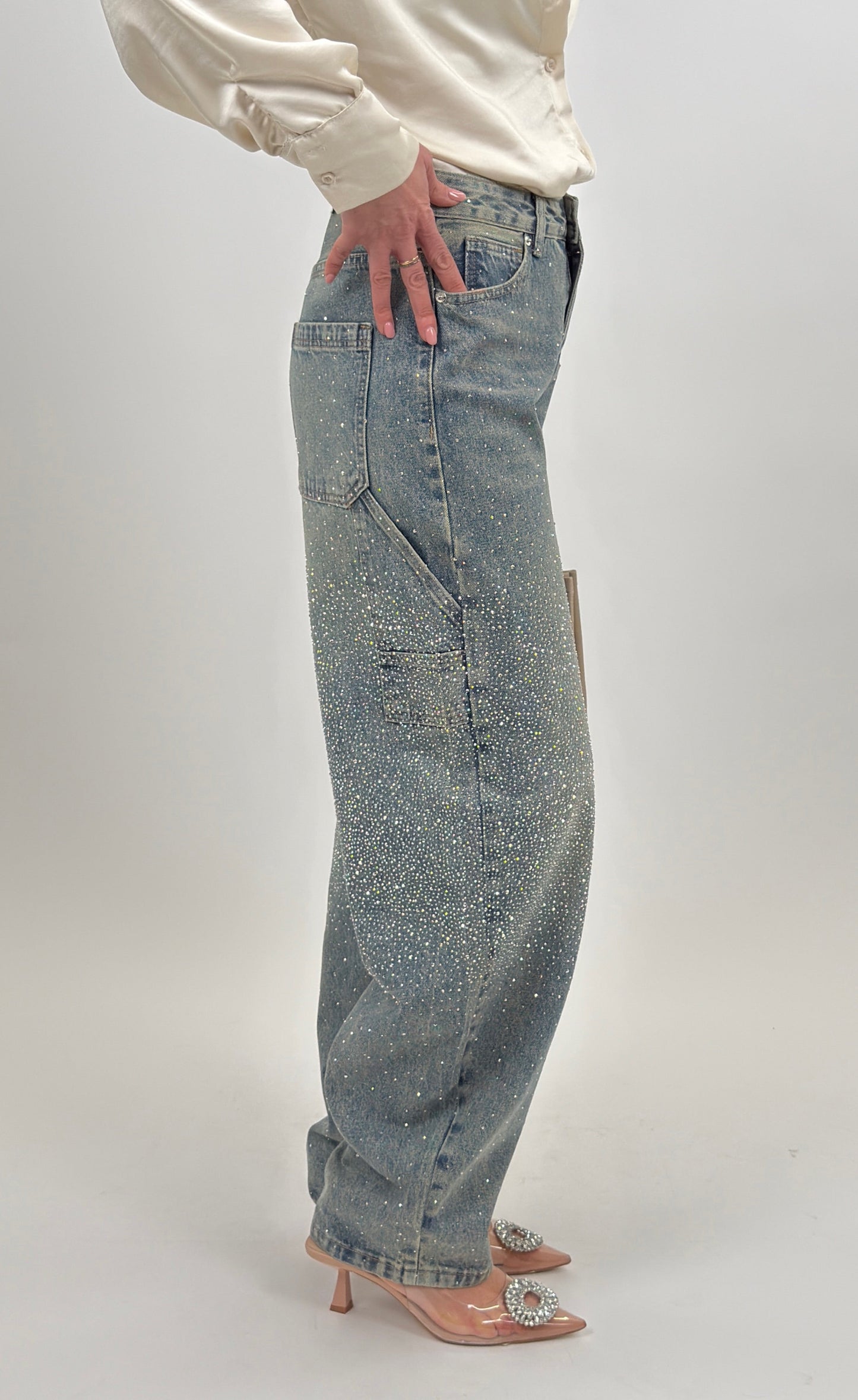 Chanel™ | Sparkling Balloon Jeans