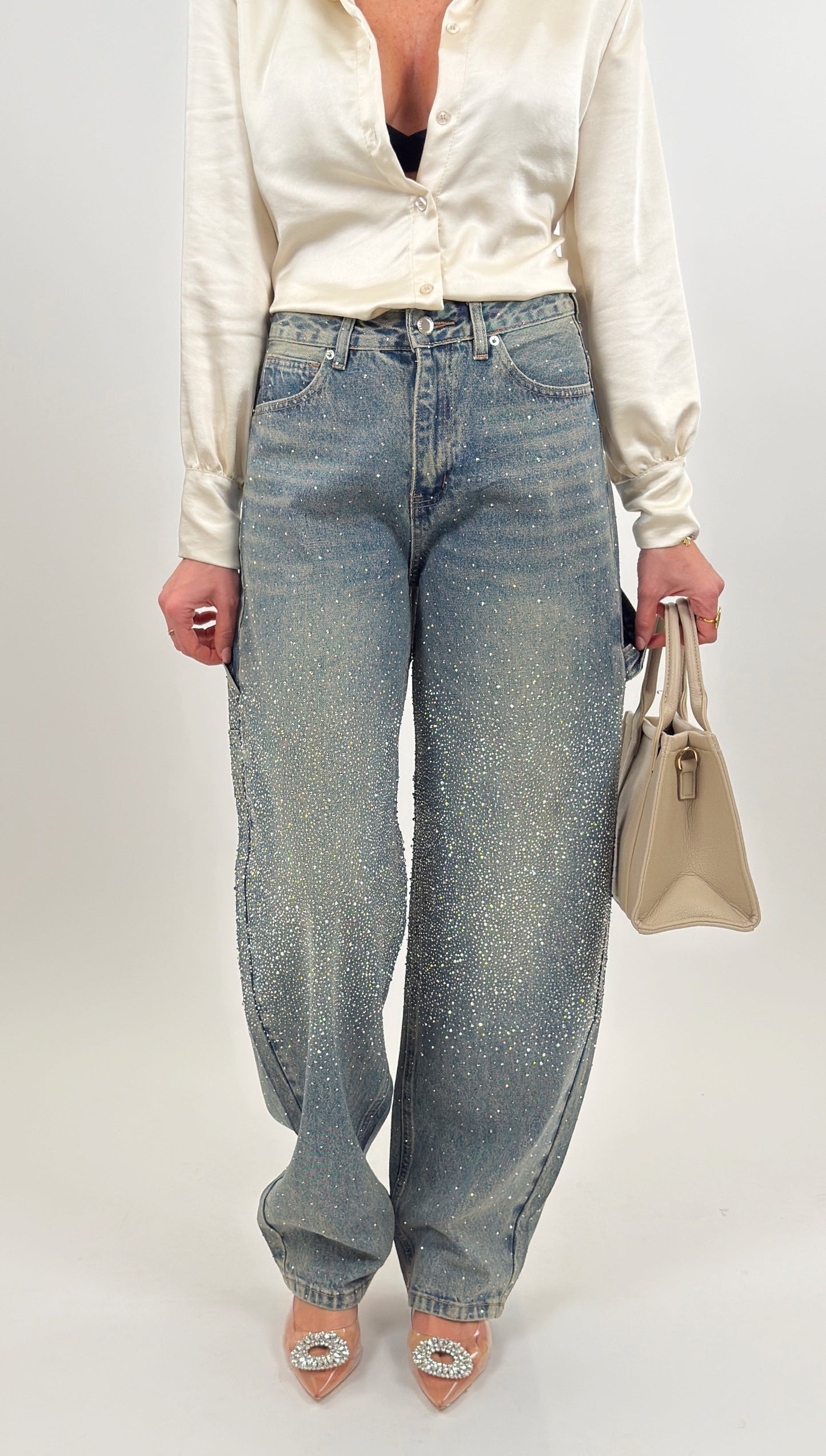 Chanel™ | Sparkling Balloon Jeans
