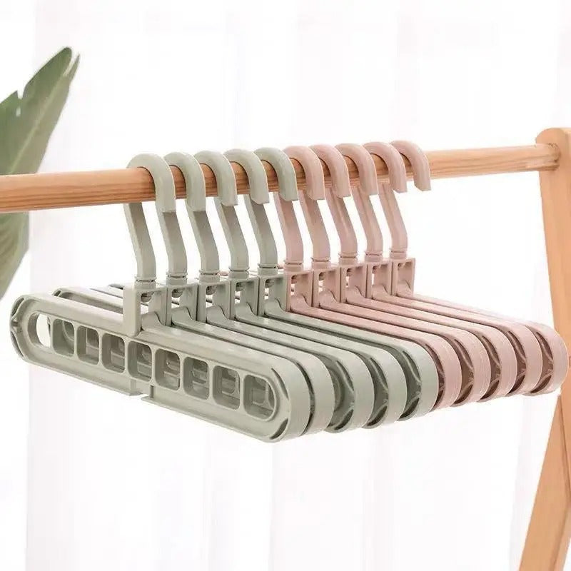 Percha con 9 agujeros plegable
