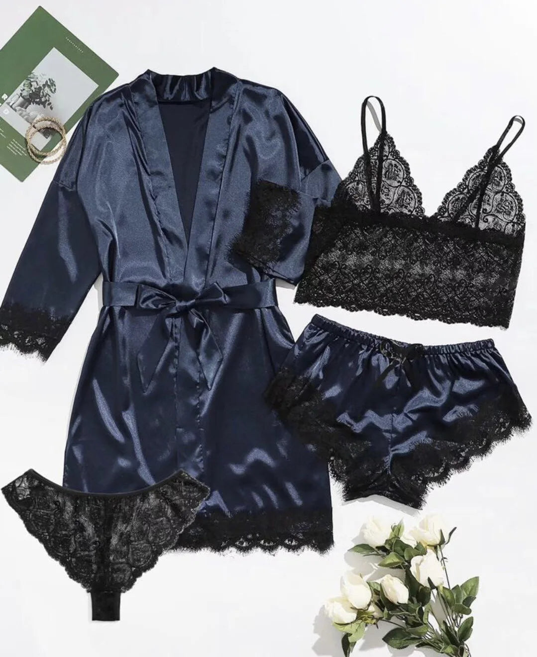 Vera™ | Luxe Pyjamaset voor een Sensuele Nacht