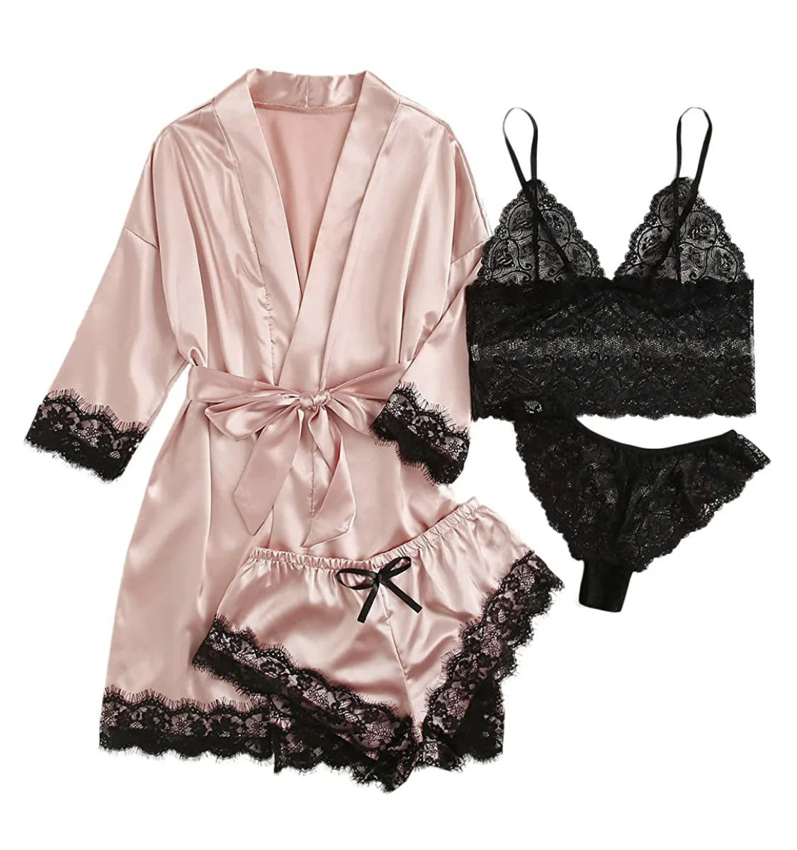Vera™ | Luxe Pyjamaset voor een Sensuele Nacht