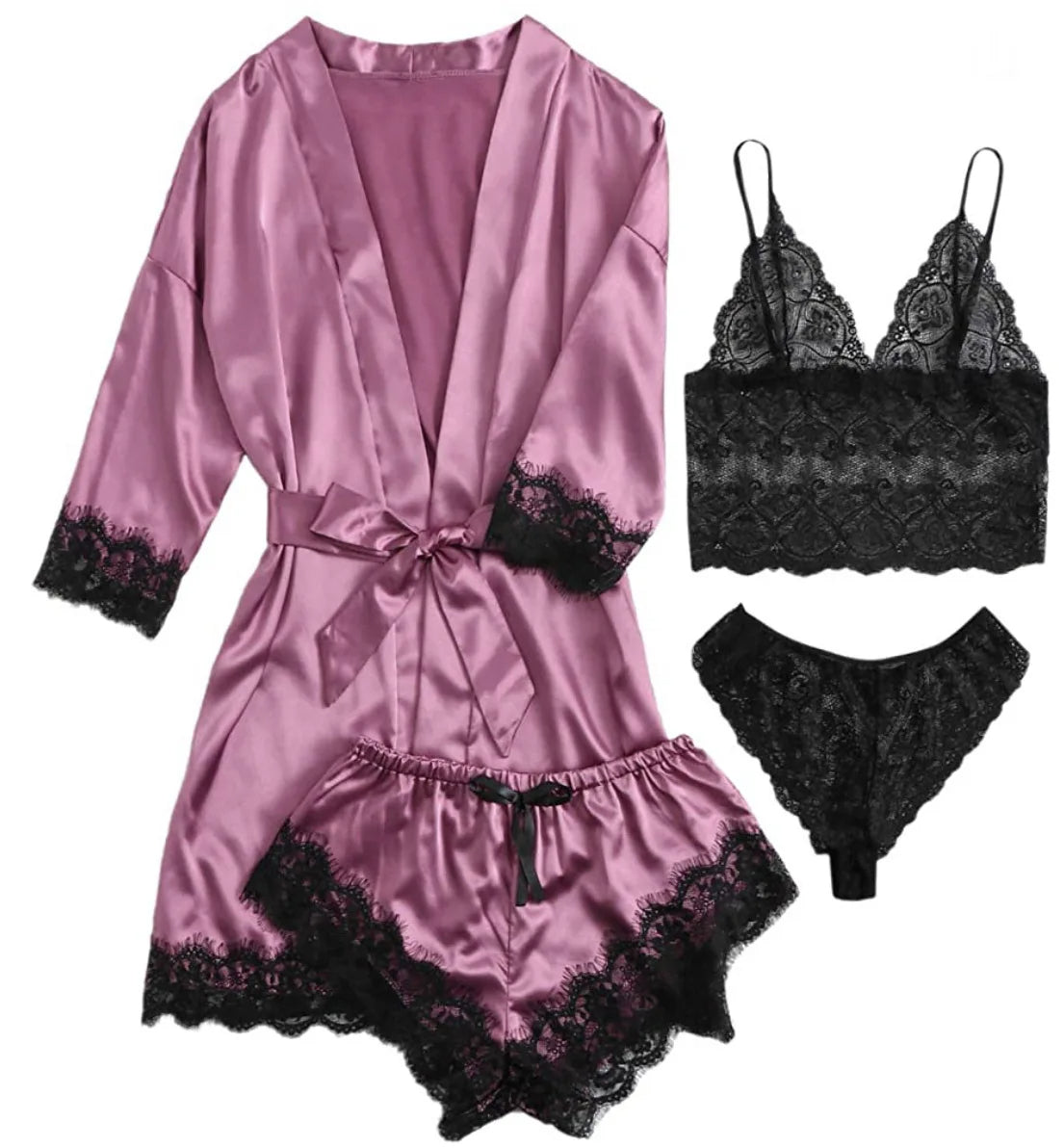 Vera™ | Luxe Pyjamaset voor een Sensuele Nacht