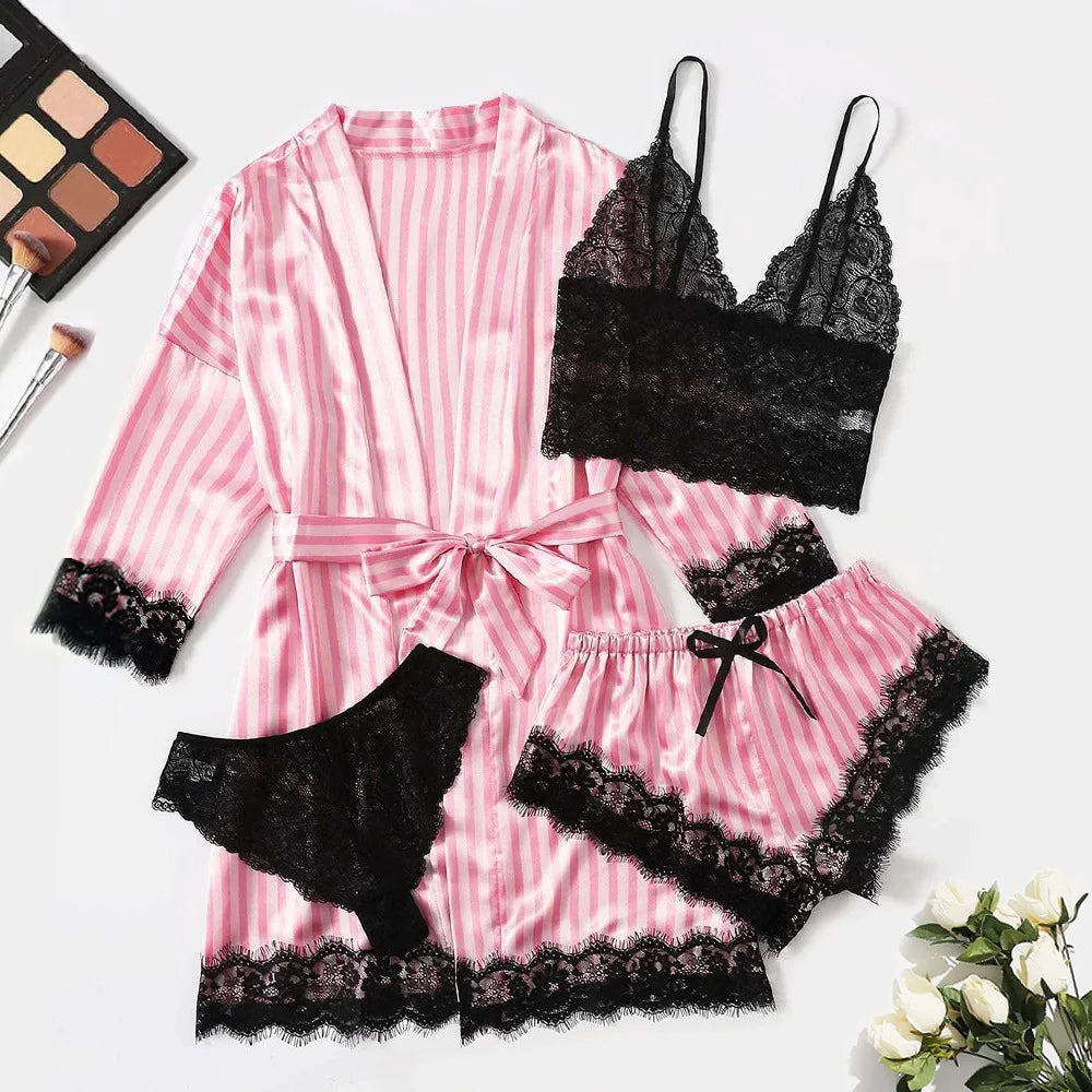 Vera™ | Luxe Pyjamaset voor een Sensuele Nacht