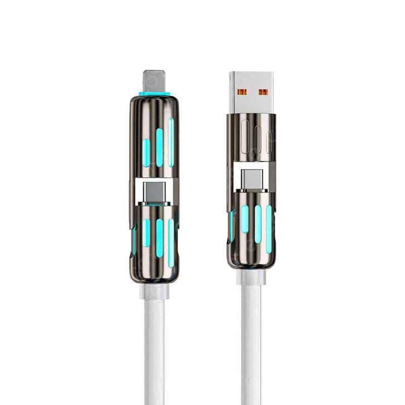 📲⚡ 4-in-1 USB SNELKABEL | Zeg gedag tegen trage opladers!