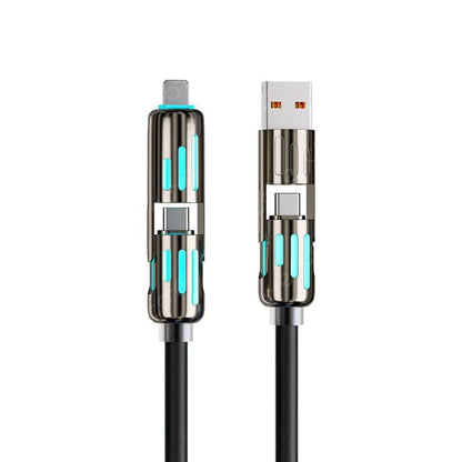📲⚡ 4-in-1 USB SNELKABEL | Zeg gedag tegen trage opladers!