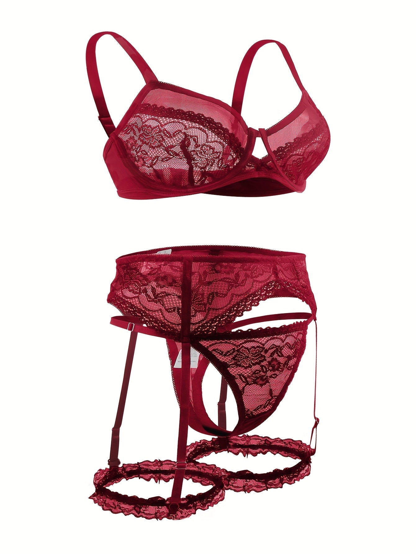 Leila™ | Sexy Porte-Jartelle Set voor Stille Dominantie