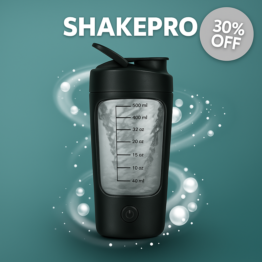 ShakePro™ | Jouw Klontvrije Shake in 10 Seconde