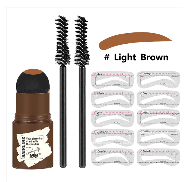 One Step Eyebrow Stamp Kit - Makkelijk en snel!