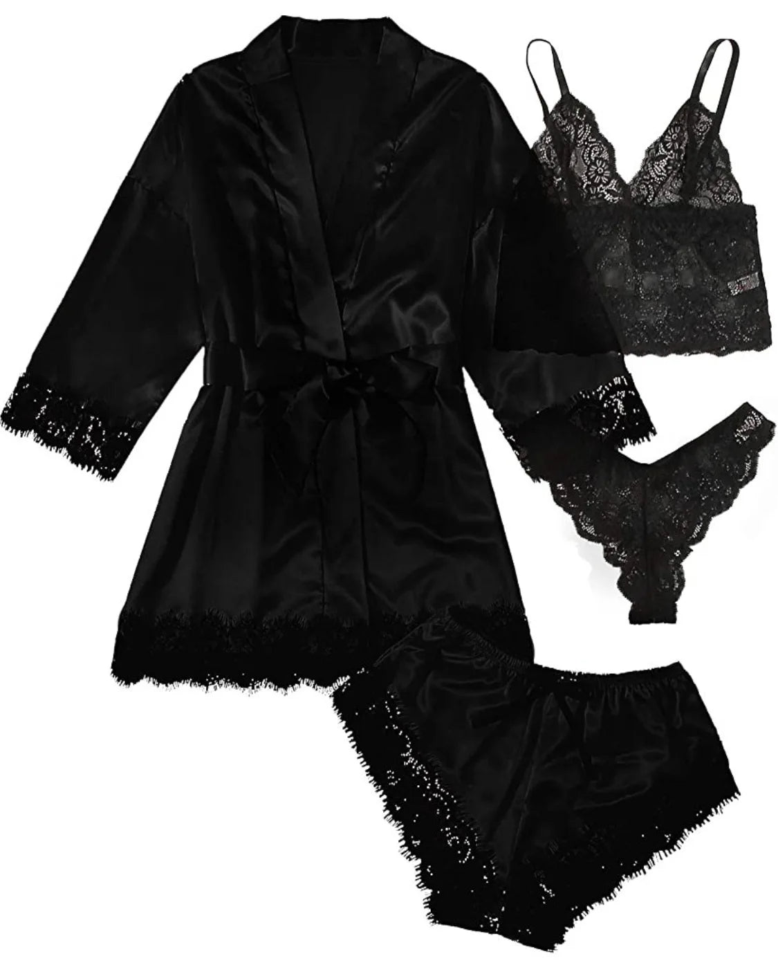 Vera™ | Luxe Pyjamaset voor een Sensuele Nacht