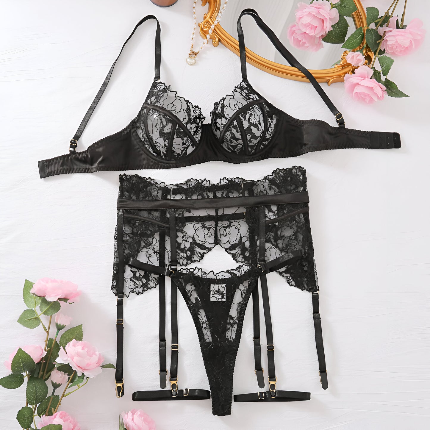 Livia™ lingerie set | Sexy & Stijlvolle Kanten