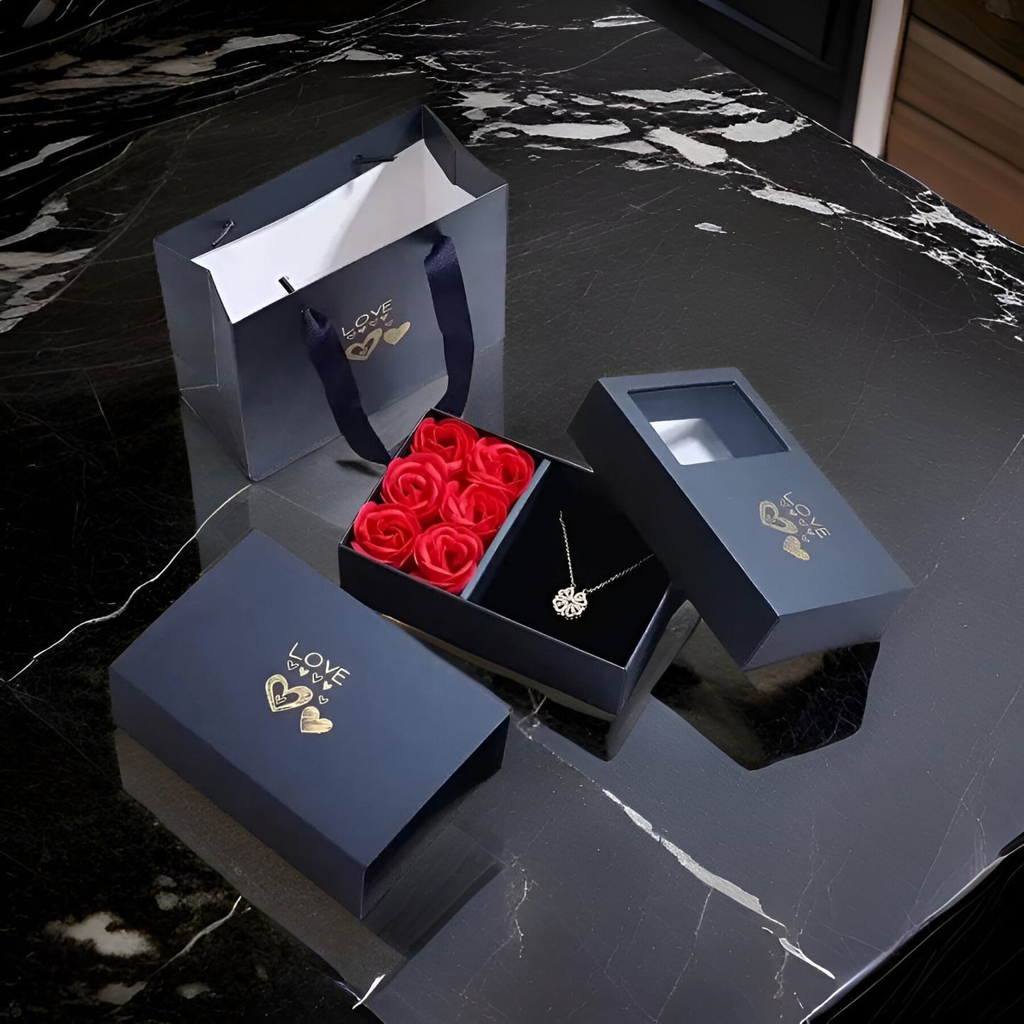 Luxe Klavertje Vier Ketting 2-in-1! 🍀 - Verras iemand waar je om geeft!