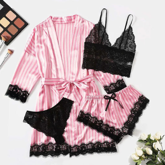 Vera™ | Luxe Pyjamaset voor een Sensuele Nacht