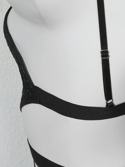 Dalia™ | Transparant Kant Body met Zinderende Ficelle