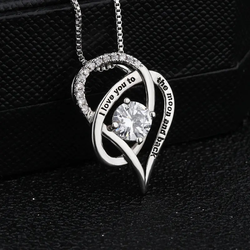 Luxe Hart HalsKetting  - Maak moederdag speciaal!